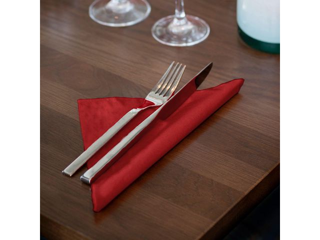 Servett TORK Lunch 1-lags röd 500/fp